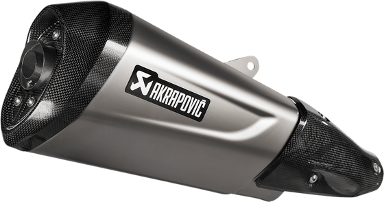 GTS 300 (2021 - 2022) stainless steel slip-on muffler with carbon end cap | AKRAPOVIC