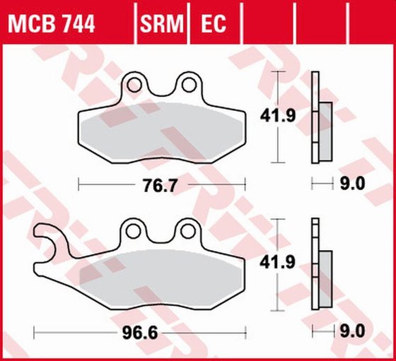 GTV 250 (2007 - 2009) sintered metal brake pads | TRW