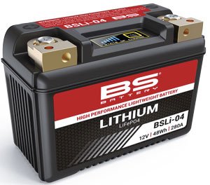 GTS 250 (2010 - 2012) lithium battery | BS BATTERY