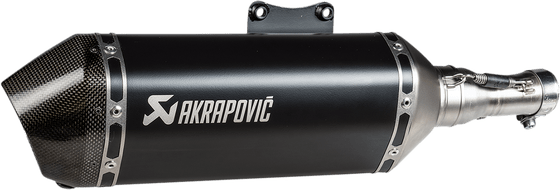 SPRINT 125 (2021 - 2022) sprint slip-on duslintuvas su juodu nerūdijančio plieno ir anglies dangteliu | AKRAPOVIC